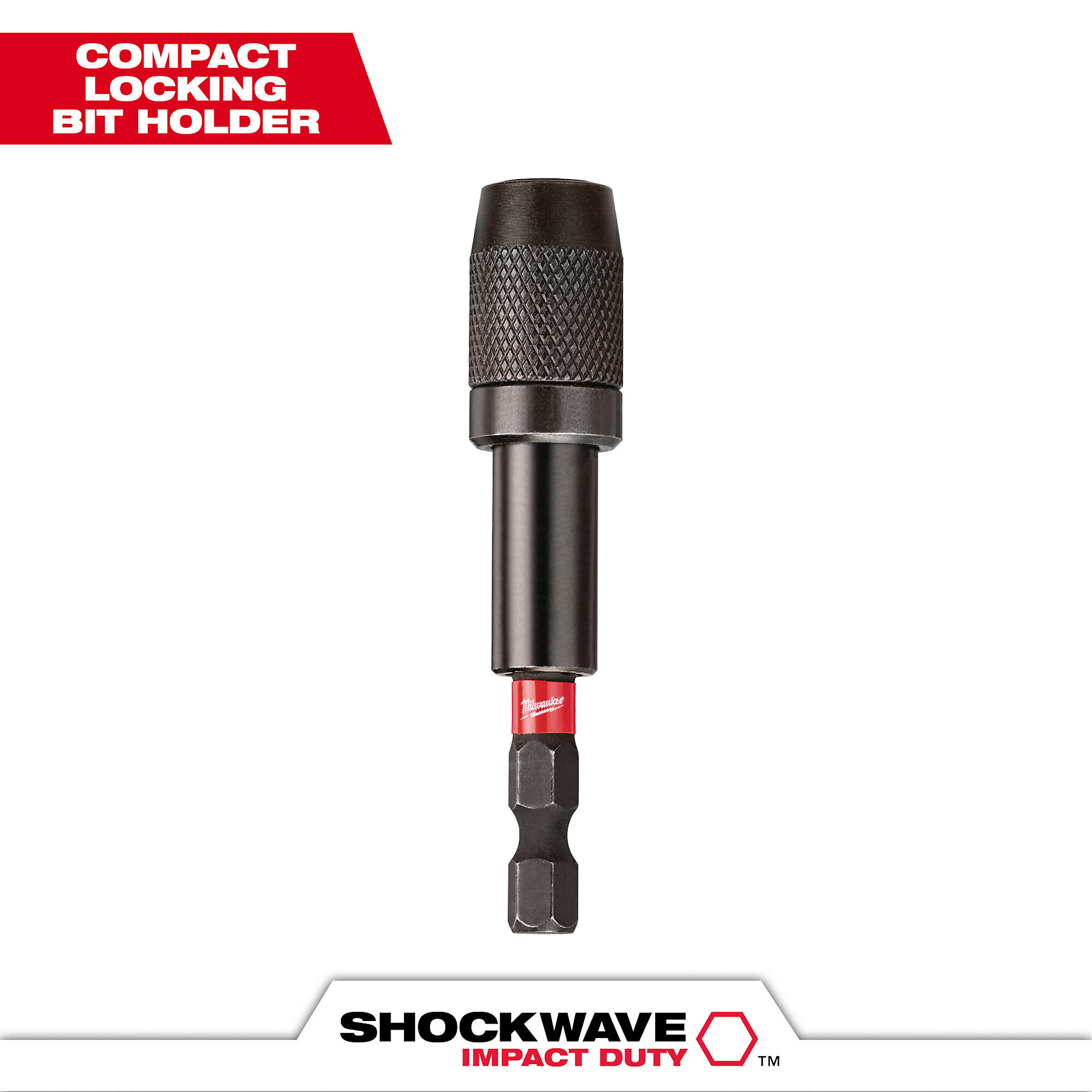 Milwaukee SHOCKWAVE™ Impact Duty 2-7/8"  Locking Bit Holder, Model# 48-32-4531